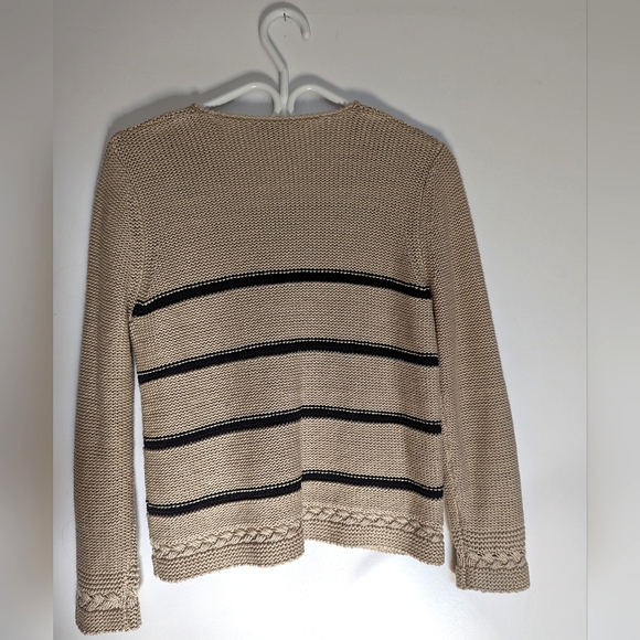 Knitted Beige Cardigan - Picture 2 of 4